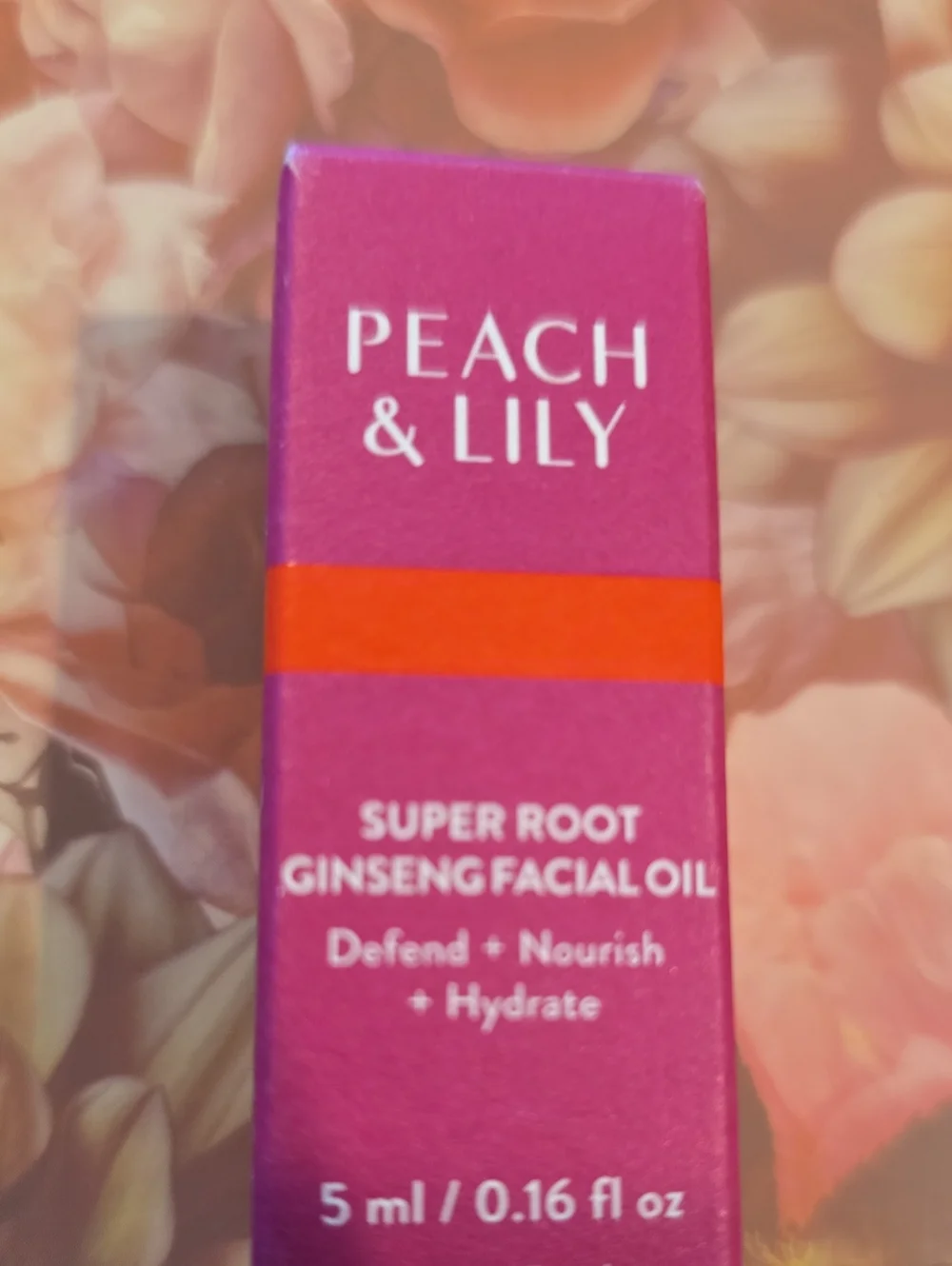 PEACH & LILY SUPER ROOT GINSENG FACIAL OIL.